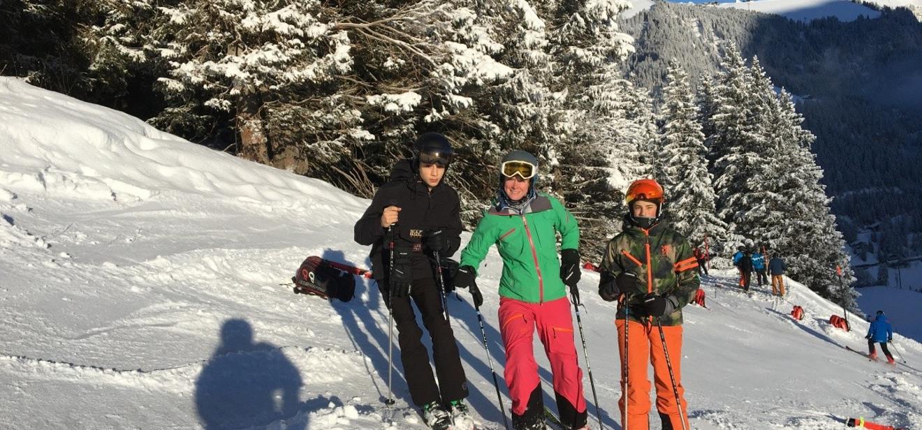 Ski Championnat von der LASEL zu Adelboden